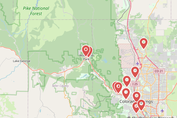 Hotels In Woodland Park Co